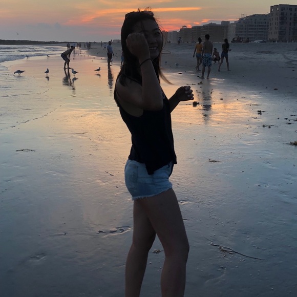 HM light washed shorts 34/4 - Picture 3 of 3